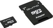 Карта памяти Qumo QM2GMICSD microSD  2Gb  + microSD-->SD  AdapterQUMO