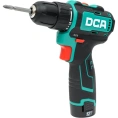 Аккумуляторная дрель-шуруповерт DCA 2 АКБ 2,0 А*ч, в кейсе  ADJZ1203 (TYPE E)