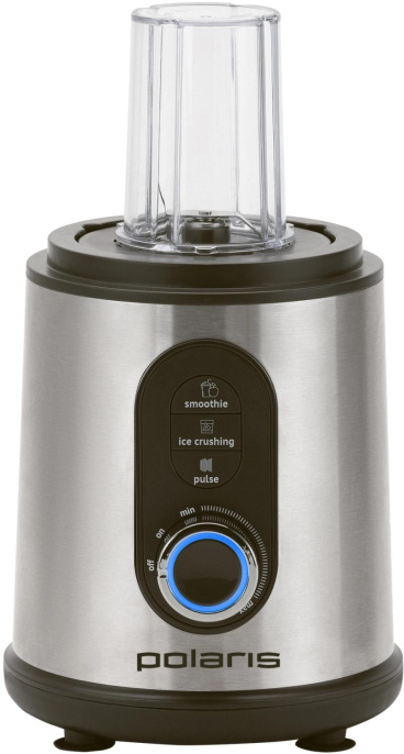 Блендер Polaris PTB 1834G,  стационарный,  серебристый/черный