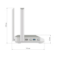 Маршрутизатор/ Netcraze Ultra Мультигигабитный интернет-центр с Mesh Wi-Fi 7 BE7200, Smart-коммутатором 1?10G, 1?2.5G и 4?1G, многофункциональными портами USB 3.2 и 2.0