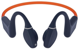 Наушники Creative Outlier Free Plus, Bluetooth, накладные, оранжевый/синий [51ef1081aa002]