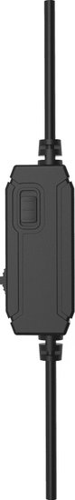 RAPOO Гарнитура проводная H150S, цвет - черный 12028