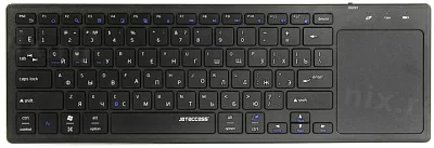 Клавиатура JETACCESS Slim Line K6 BT Black Bluetooth 78КЛ беспроводная