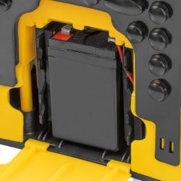 Опрыскиватель KOLNER KCSG 16/12BPH-SLA, аккумуляторный, напольный, 16л, желтый [кн16-12бпхсла]