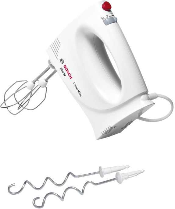 Миксер Bosch MFQ3010, ручной,  белый