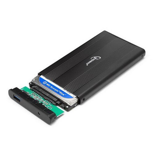 Внешний корпус 2.5" Gembird USB 3.0 SATA металл черный EE2-U3S-5