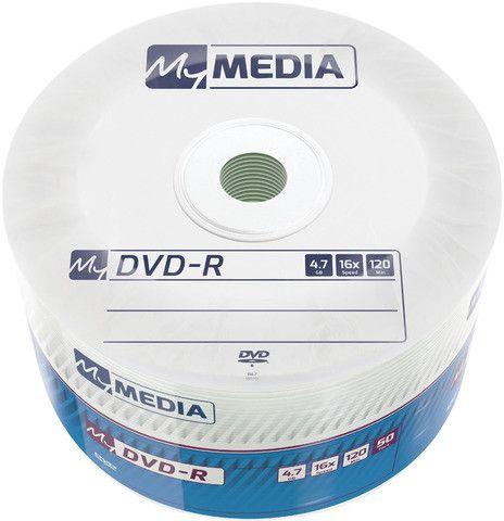 Оптический диск DVD-R MYMEDIA 4.7ГБ 16x, 50шт., pack wrap [69200]