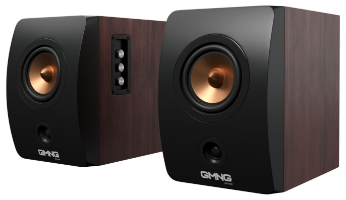 Колонки Bluetooth GMNG OK-707,  2.0,  черный [1475240]