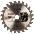 Диск пильный по дереву 160х20/16 мм; 1.8 мм; 24Z Elitech 1820.053100