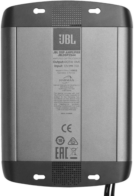 Усилитель автомобильный JBL DSP2544 четырехканальный