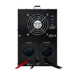 ИБП STARK SC 500 PS 500ВА/400Вт {Line-Interactive, Напольный, 154-264В, 2хЕВРО, Чистый синус, БЕЗ АКБ - внешние батареи 1 шт от 26Ач до 160 Ач}