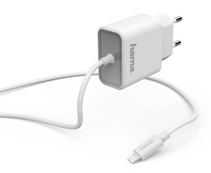 Сетевое зар./устр. Hama H-183314 18W 3A PD для Apple белый 00183314