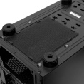 Корпус без блока питания/ Case HSPD M540, Mesh Mid Tower, Black, TG, 0.45 SPCC, no fans, ATX, mATX, mITX, 160/300/150mm, 2x2.5", 2x3.5", 7xPCI, 1xUSB-A 3.0, 2xUSB-A 2.0, 365x216x405mm (M540-TGBK)