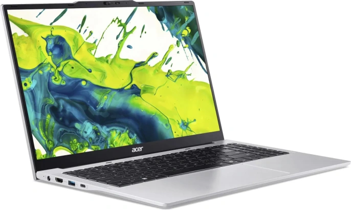 Ноутбук Acer Aspire Lite AL15-72P-58X5 [NX.D5JEM.001] Silver 15.6" {FHD I5 13420H 8Gb 512Gb SSD/DOS}