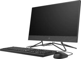 Моноблок HP 200 G4 21.5" Full HD i5 1235U 1.3 8Gb SSD512Gb Iris Xe DVDRW CR FreeDOS GbitEth WiFi BT 65W клавиатура мышь Cam черный 1920x1080 (6D418EA)