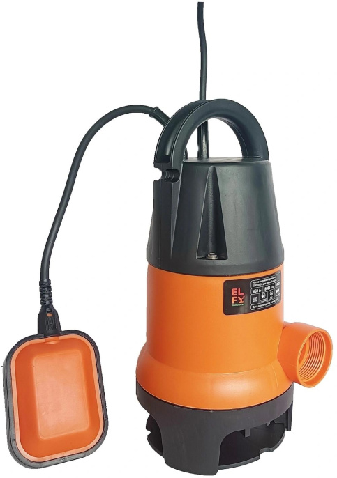 Насос дренажный ELFY EDP450DS,  центробежный, погружной, 8000л/ч [100064192437]
