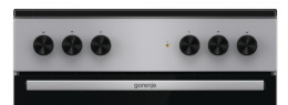 Электрическая плита Gorenje GEC6A11SG,  стеклокерамика,  без крышки,  серый