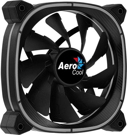 Вентилятор для корпуса AeroCool Astro 12 ARGB, 120мм, 1000rpm, 17.5 дБ, 6-pin, 1шт, Astro 12 ARGB