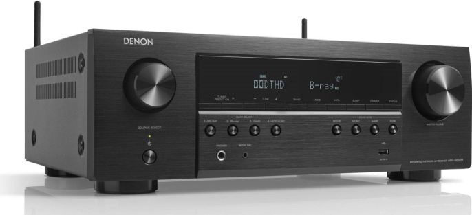 Ресивер AV Denon AVR-S660H 5.2 черный