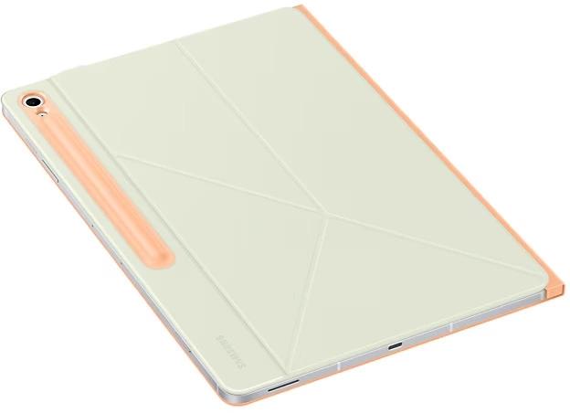 Чехол для планшета Samsung Smart Book Cover, для  Samsung Galaxy Tab S10 FE+, оранжевый [ef-bx620poegru]