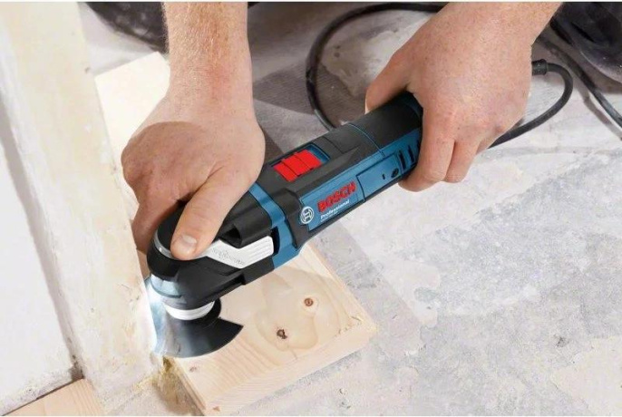 Многофункциональный инструмент Bosch GOP 40-30 400Вт синий 0601231000