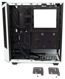 Корпус ATX HIPER PW81, Midi-Tower, без БП,  белый