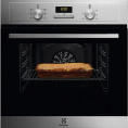 Духовой шкаф электрический Electrolux EOF3F00X,  72л,  дверца с 2 стеклами,  нержавеющая сталь