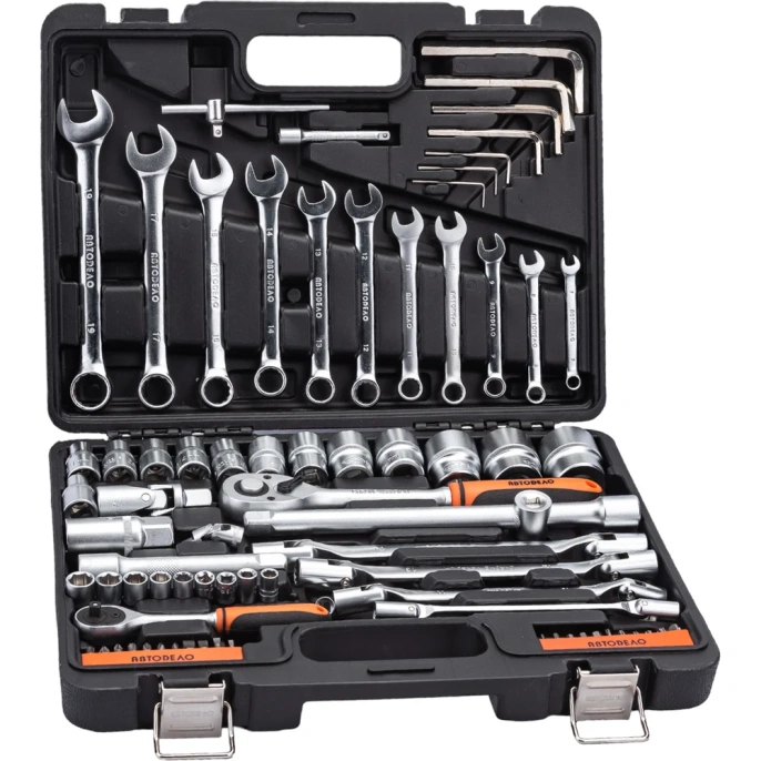 Набор инструмента АвтоDело 77 предметов 1/2DR 1/4DR 39877 10562