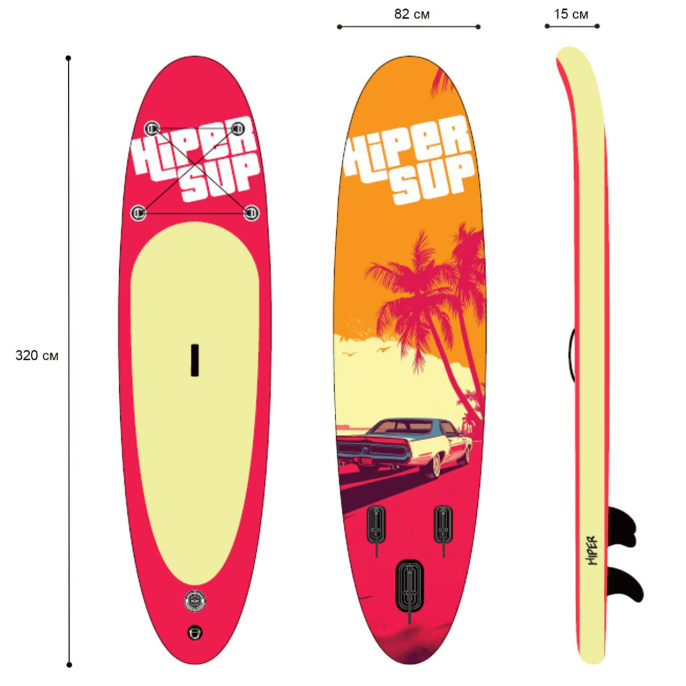 САП доска Hiper SUPB-0148 320 / Supboard Hiper SUPB-0148