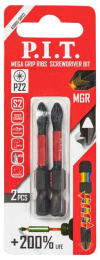 Бита P.I.T. ASDR01-50PZ2 ударная магнитная PZ2x50 мм, IMPACT, торсионная зона, 2 шт