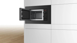 Микроволновая печь Bosch BFL623MB4 20л. 800Вт черный встраиваемая