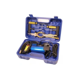 Компрессор МАЯКАВТО AC575ma 35 л/м, пластмассовый бокс, c набором инструментов AC575ma