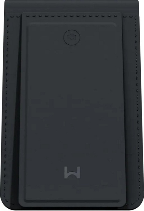 Кошелек-кардхолдер Magssory Ultima Geo Photo Wallet Midnight ACL012m с функцией фото, для Apple iPhone, MagSafe, вмещает до 6-ти пластиковых карт, складная многофункциональная подставка, материал: экокожа