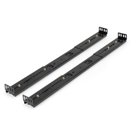 Телескопические направляющие ExeGate RK-600-24" универсальные, комплект 2 шт. (рельсы/салазки для серверных корпусов, установочный размер 600-750 мм, высота 52 мм, длина в сложенном/раздвинутом виде 600/1200 мм, нагрузка до 45 кг) EX261503RUS