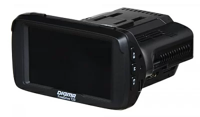 Видеорегистратор с радар-детектором Digma Freedrive 720 GPS черный