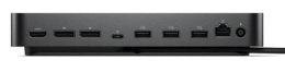 докстанция Dell Pro Dock WD25; 100W; 2xDP 1.4; 1xHDMI 2.1; 2xUSB-C 3.2; 4xUSB-A; 1xRJ-45 без EU кабеля 210-BRFQ
