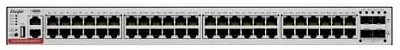 Ruijie RG-S5310-48GT4XS-P-E 48-Port 10/100/1000BASE-T, and 4 1G/10G SFP+ Ports, support PoE+, max 1440w for PoE, 2 modular power supply slots (at least one power module needed)