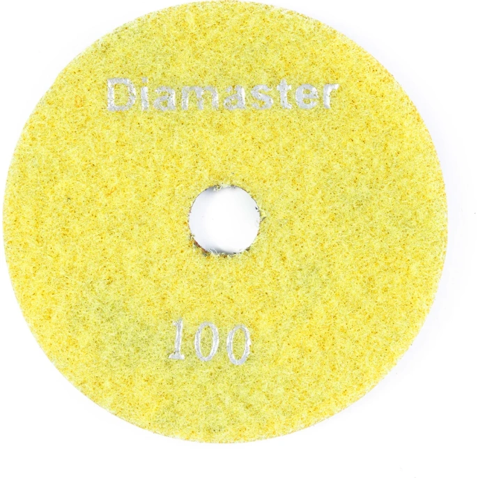 Круг алмазный по бетону АГШК 100х2 мм, №100, желтый, для мокрой шлифовки Diamaster 000.120.8147