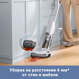 Беспроводной пылесос для сухой и влажной уборки Dreame Trouver Wet and Dry Vacuum K10 BVC-T8A сухая и влажная уборка, мощность: 200 Вт, высокоскоростная роликовая щетка 540 об/мин, вакуумное всасывание: 6300 Па, скорость 35000 об/мин, емкость аккумул
