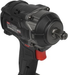 Гайковерт TEH LW600N-1B (мах крутящий момент: 600 нм, 3 режима работы, патрон: 1/2 дюйма с отверстием и фрикционным кольцом, комплектация: акб 4ач, зу, кейс)