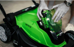 Газонокосилка роторная Greenworks G40LM41K4 2504707VB