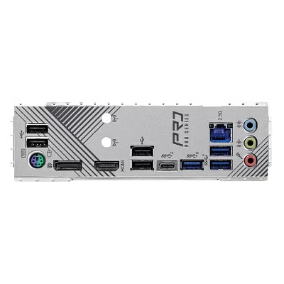 Материнская плата ASRock Z790 PRO RS Soc-1700 (Z790) PCI-E 5.0x16 PCI-E 4.0x16 2xPCI-E 3.0x1M.2(WI-FI) 4xHyper M.2 2.5GbE LAN RAID 0/1/5/10 4xDDR5 6800MHz+ HDMI+DP+eDP ATX RTL
