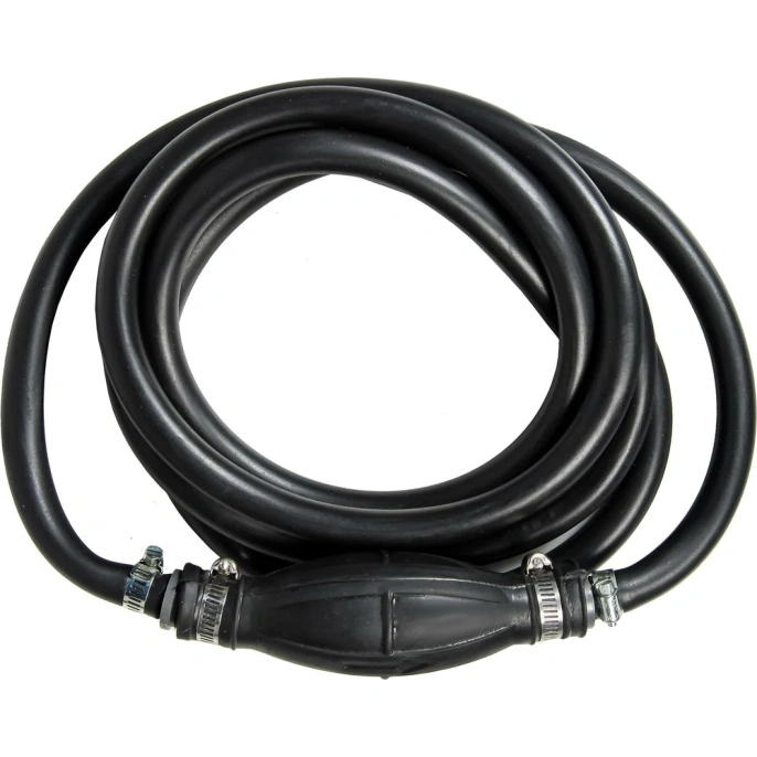 Насос для ручной перекачки топлива Airline Груша 3 м, с клапаном, черная AEAT204