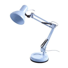 Camelion KD-313 C01 белый Светильник настольный,230V 40...60W, E27