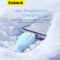Кабель Baseus P10355701311-00 Pudding Series Fast Charging Cable Type-C to iP 20W 1.2m Galaxy Blue передача данных, питание устройств, скорость передачи: 480Mbps, материал: TPE