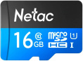 Карта памяти microSDHC NETAC 16 ГБ, Class 10, P500 Ultra,  1 шт., без адаптера [nt02p500ult-016g-s]