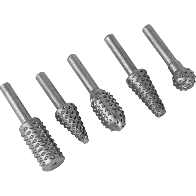 Набор шарошек по дереву 5 шт. MATRIX 70499