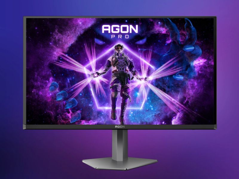AOC представила флагманский монитор AGON PRO с 2K-экраном и частотой 500 Гц