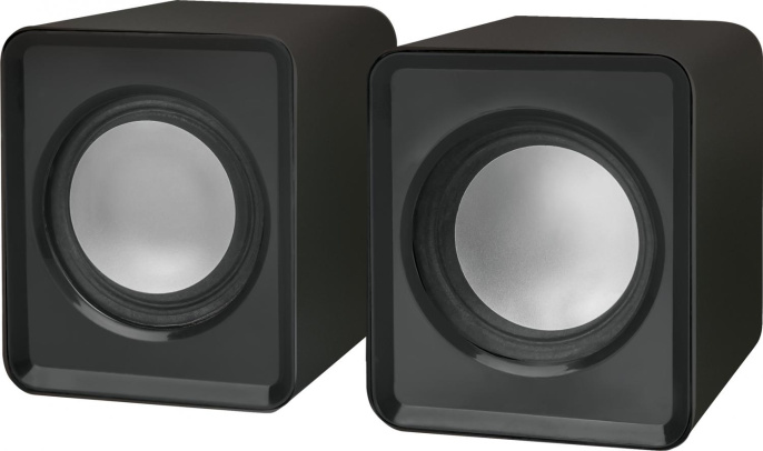 Defender#1 Акустическая 2.0 система SPK 22 черный, 4 Вт, питание от USB (65503)