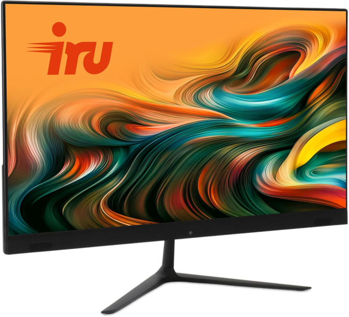 23.8" Моноблок iRU P231 Full HD, Intel Celeron N4020, 8ГБ DDR4, 256ГБ SSD,  без операционной системы черный [1971903]